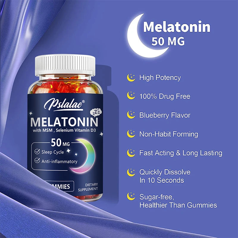 DreamVault™ 50mg Melatonin Gummies