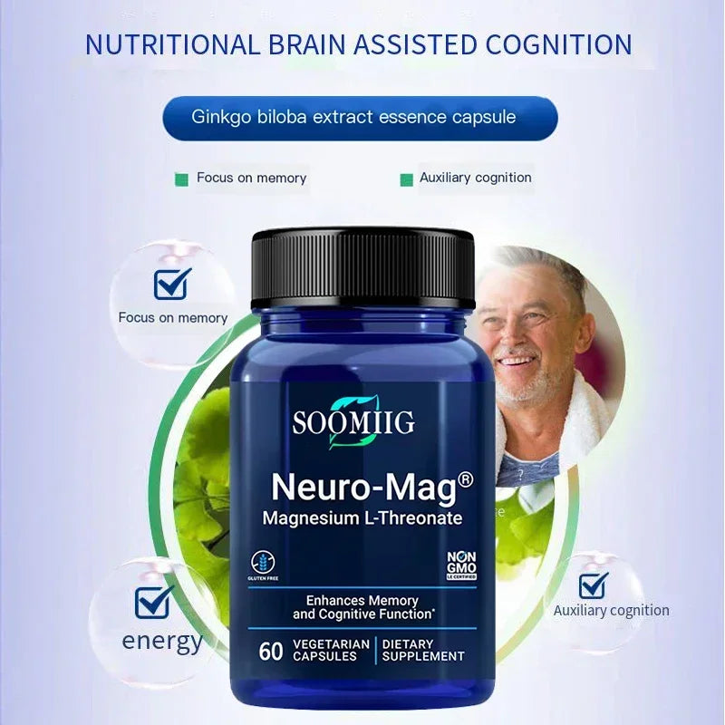 Soomiig Brain Supplement – Memory & Focus Enhancer