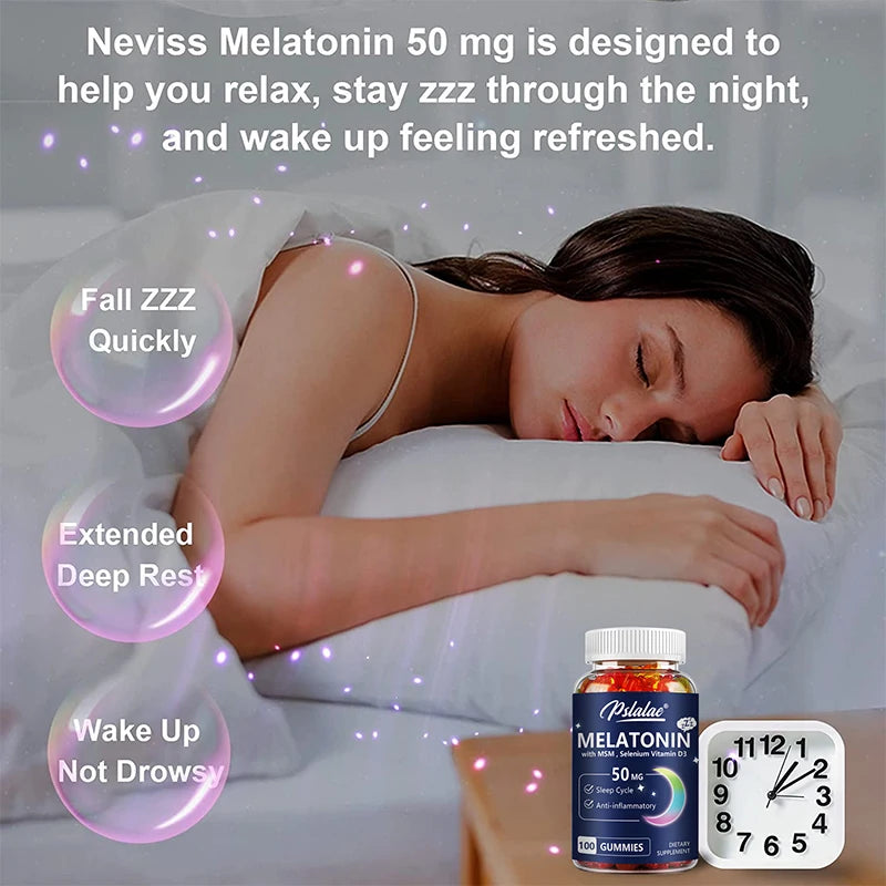 DreamVault™ 50mg Melatonin Gummies