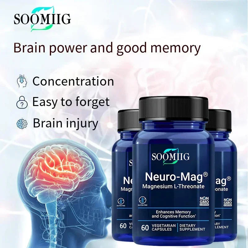 Soomiig Brain Supplement – Memory & Focus Enhancer